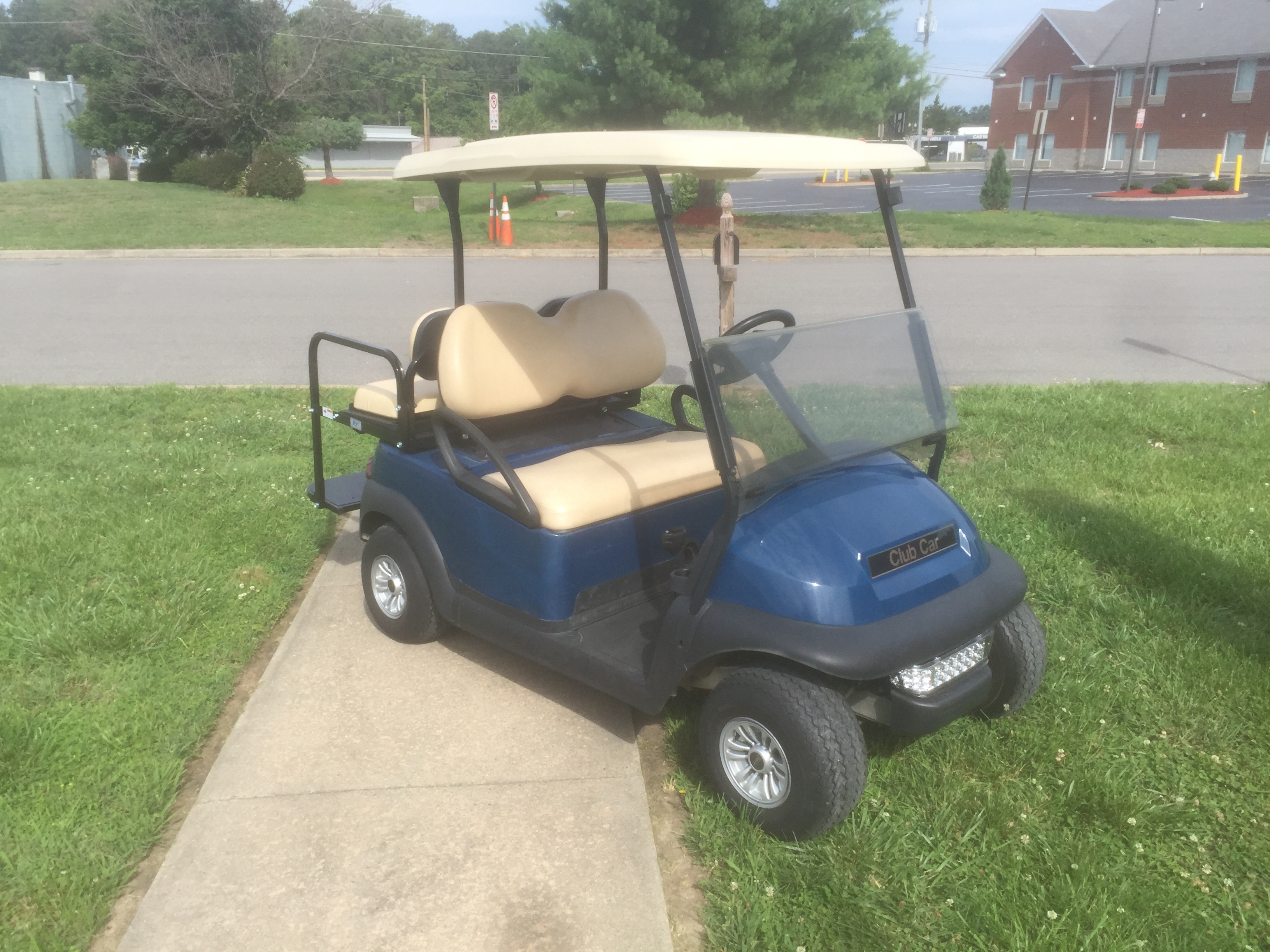 2016 Club Car Electric Golf Car Blue Peebles Golf Cars