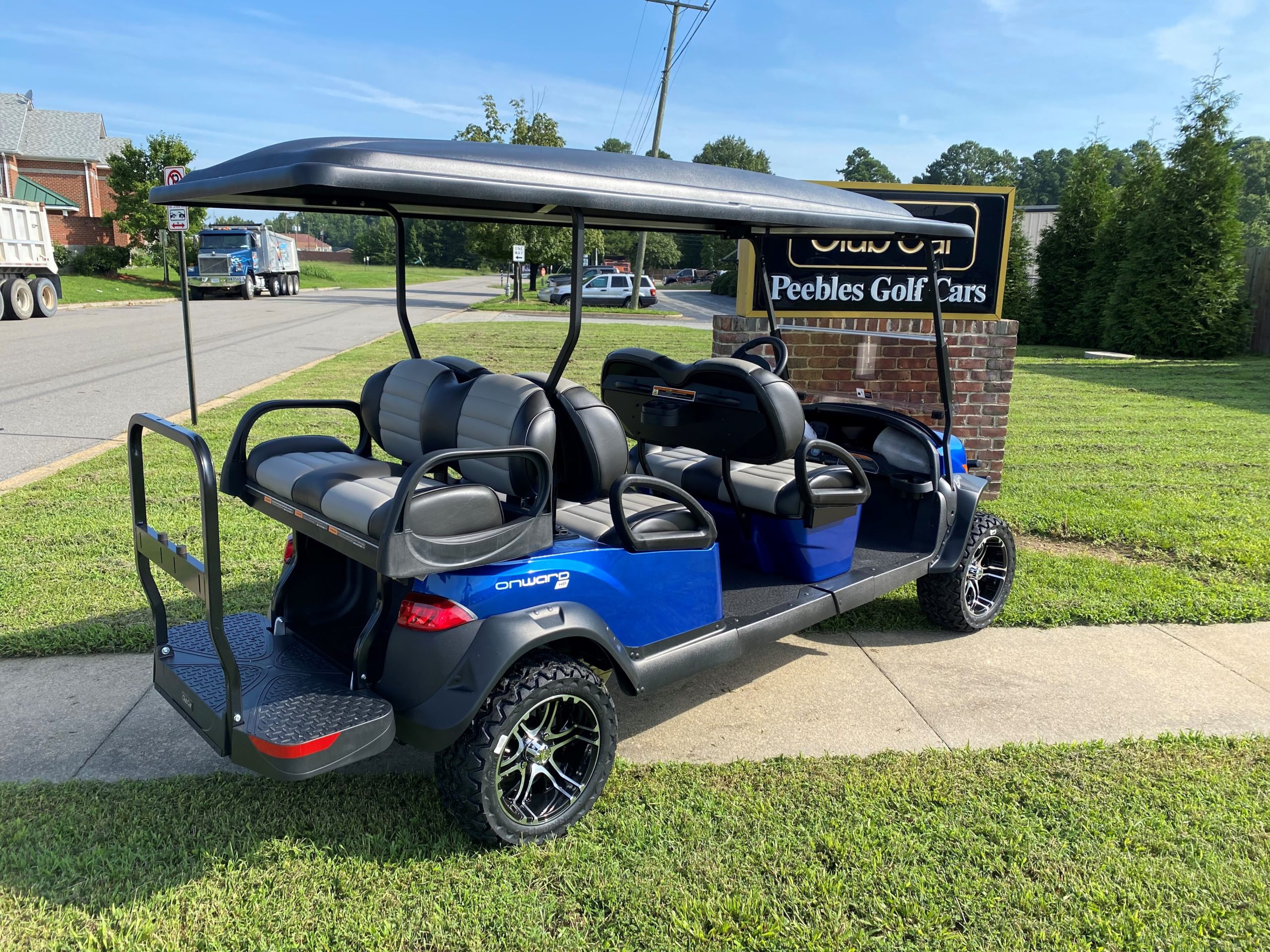 2021 Club Car High Performance Electric 6Passenger Onward Metallic