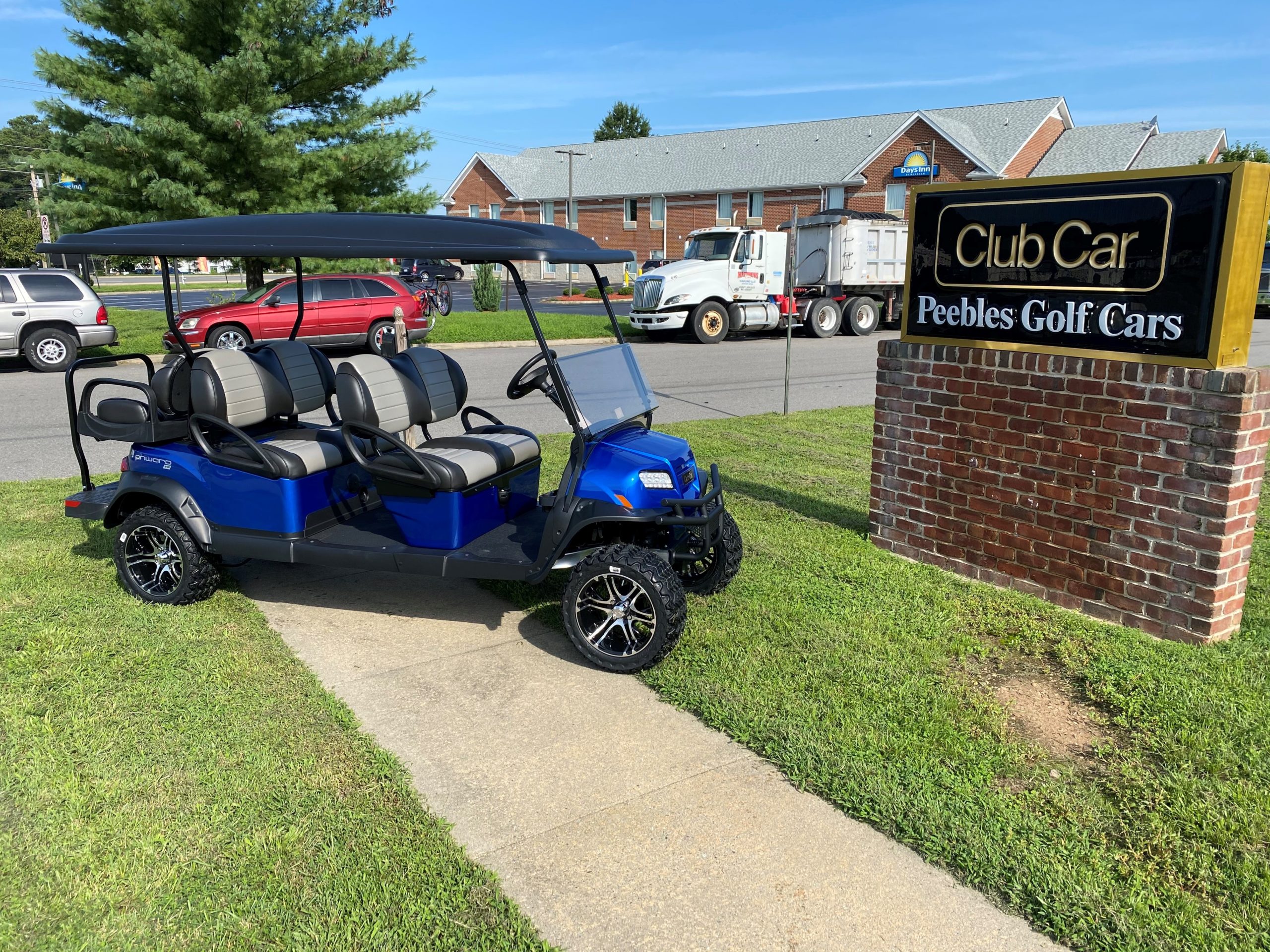 2021 Club Car High Performance Electric 6Passenger Onward Metallic