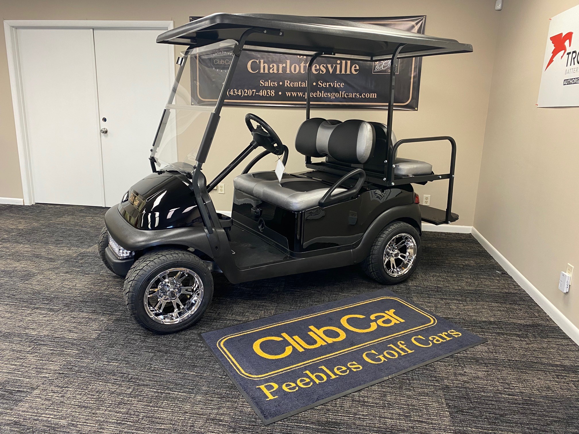 2018 Club Car Precedent Electric Black Peebles Golf Cars