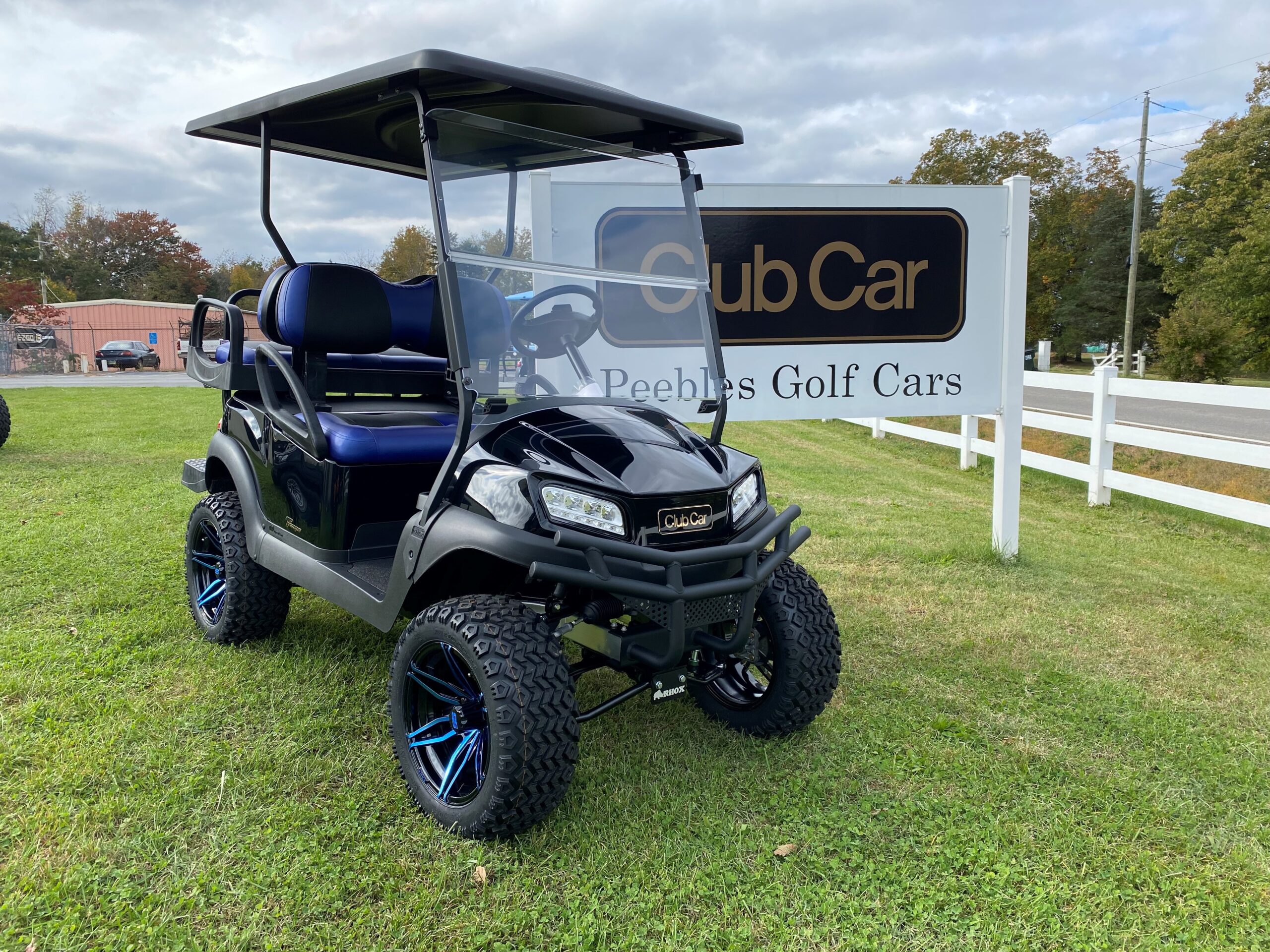 2022 Club Car Tempo Electric Black Peebles Golf Cars