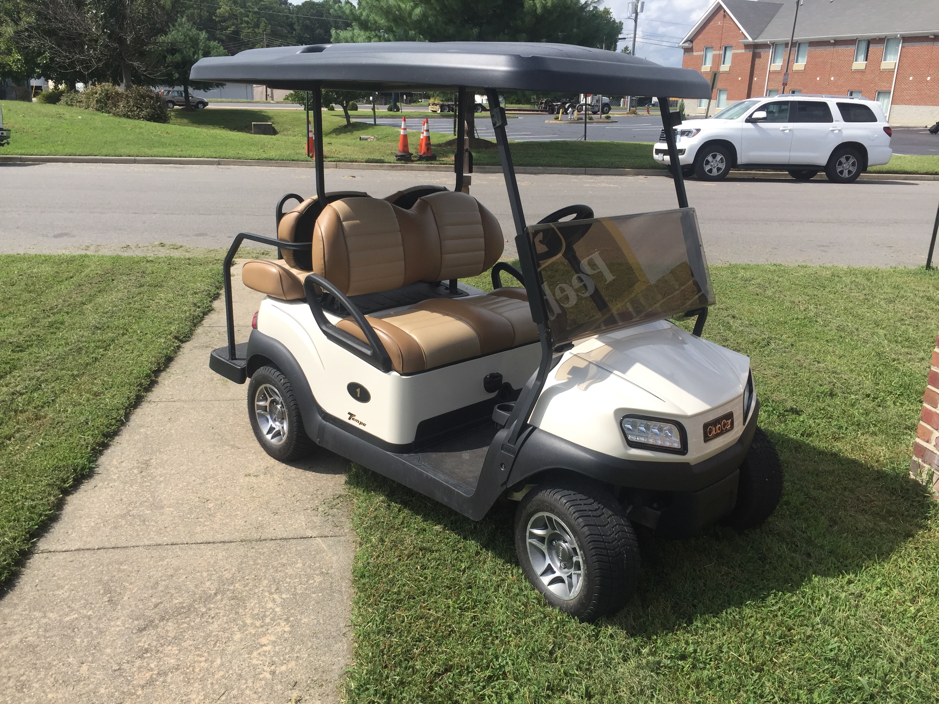 2018 club car tempo new model electric golf car