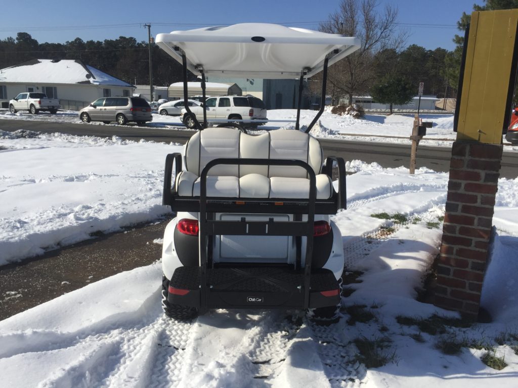 2019 Club Car Onward Lifted Electric Golf Car Snowstorm Peebles Golf