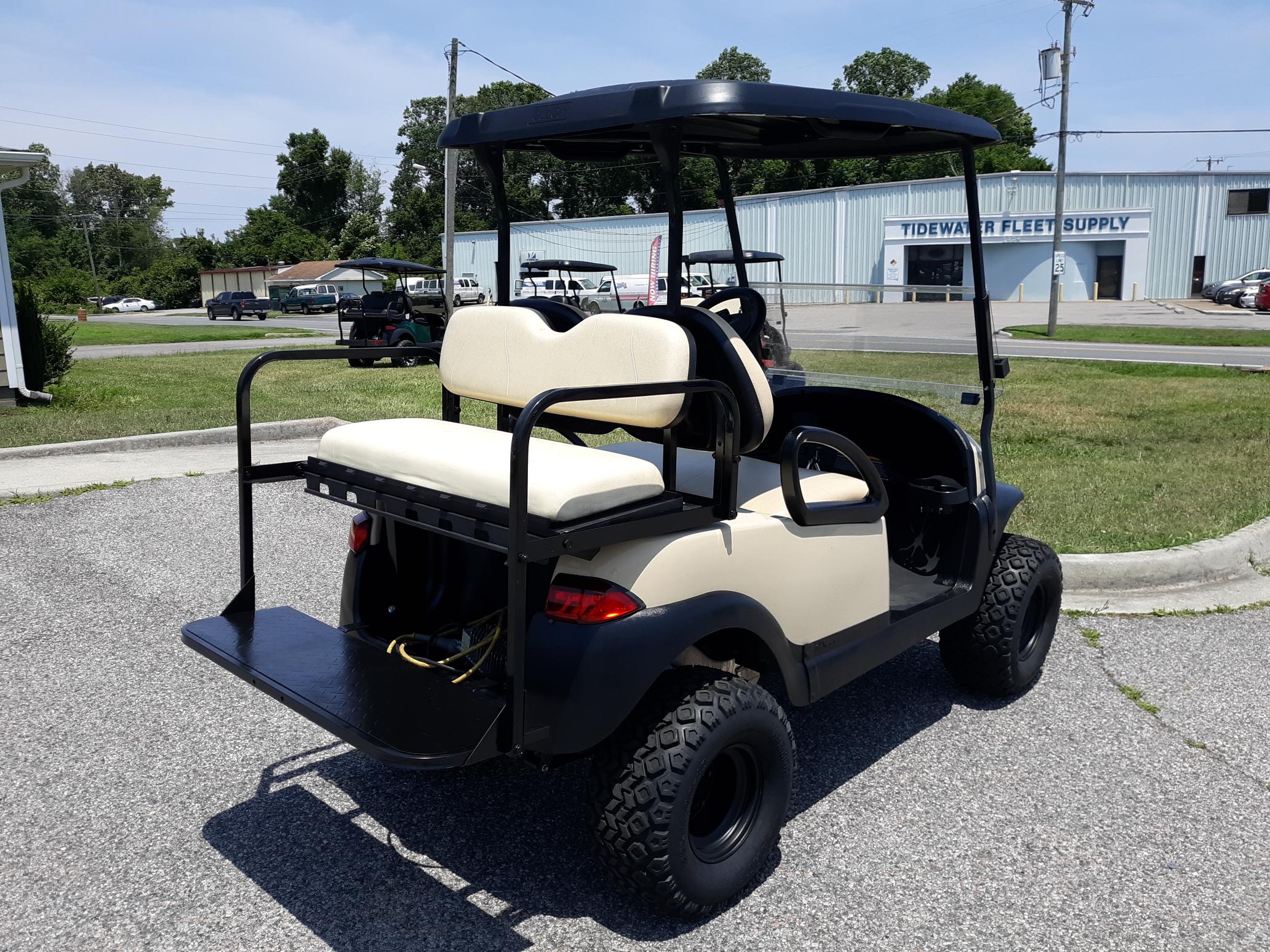 2014 Club Car Precedent Lifted Electric Golf Car Beige Peebles Golf